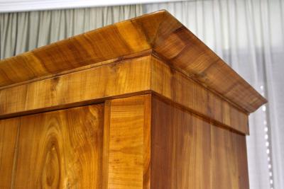 19th Century Biedermeier Cabinet Cherrywood Handpolished Austria circa 1825