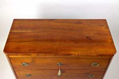 19th Century Biedermeier Cherrywood Chest Of Drawers Austria circa 1830