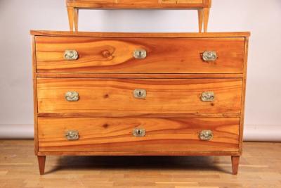 19th Century Biedermeier Cherrywood Chest of Drawers Austria circa 1825