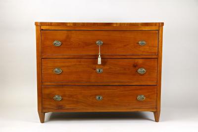 19th Century Biedermeier Chest Of Drawers Cherrywood Austria circa 1830