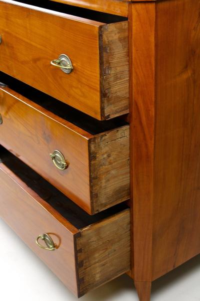 19th Century Biedermeier Chest Of Drawers Cherrywood Austria circa 1830