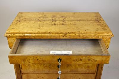 19th Century Biedermeier Chest Of Drawers Poplar Wood Germany ca 1840