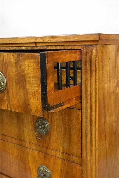 19th Century Biedermeier Chest Of Drawers Writing Commode Austria ca 1830
