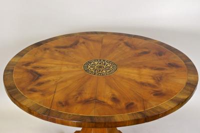 19th Century Biedermeier Dining Table Salon Table Cherrywood AT ca 1830
