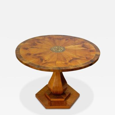 19th Century Biedermeier Dining Table Salon Table Cherrywood AT ca 1830
