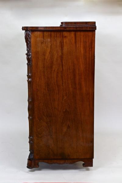 19th Century Biedermeier Mahogany Sideboard Buffet Halfcabinet AT ca 1850