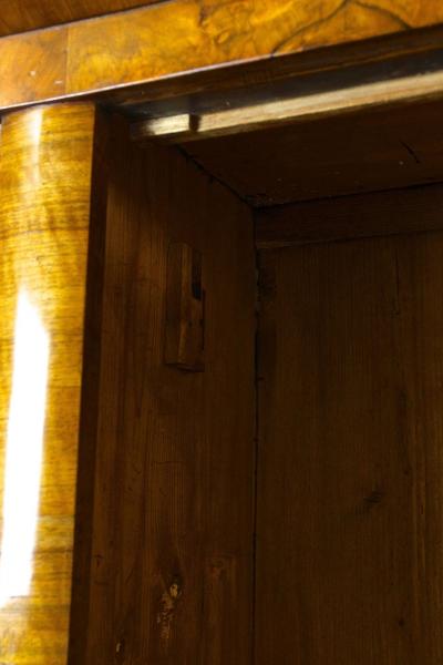 19th Century Biedermeier Nutwood Cabinets Austria circa 1830