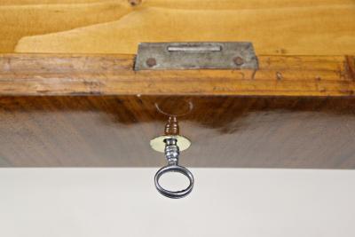 19th Century Biedermeier Nutwood Commode Trumeau Austria circa 1845