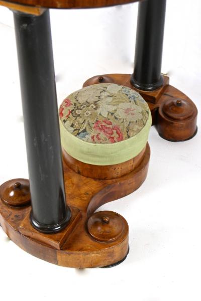 19th Century Biedermeier Nutwood Side Table Hungary circa 1835