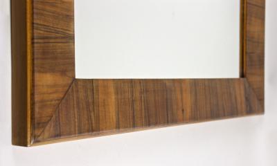 19th Century Biedermeier Nutwood Wall Mirror Austria ca 1840