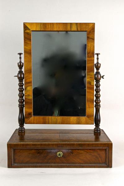 19th Century Biedermeier Table Top Vanity Table With Drawer Austria ca 1850