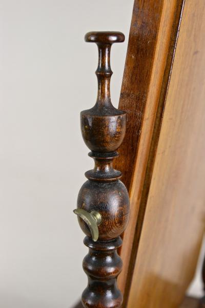 19th Century Biedermeier Table Top Vanity Table With Drawer Austria ca 1850