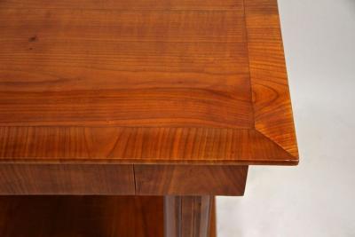 19th Century Biedermeier Wall Console Side Table Cherrywood AT circa 1860