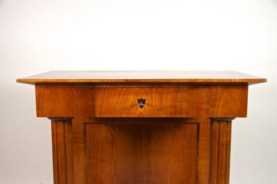 19th Century Biedermeier Wall Console Side Table Cherrywood AT circa 1860