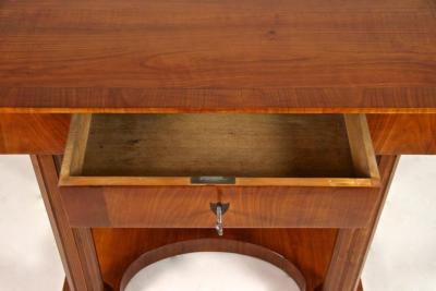 19th Century Biedermeier Wall Console Side Table Cherrywood AT circa 1860