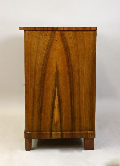 19th Century Biedermeier Walnut Commode Trumeau Dresser Austria circa 1840