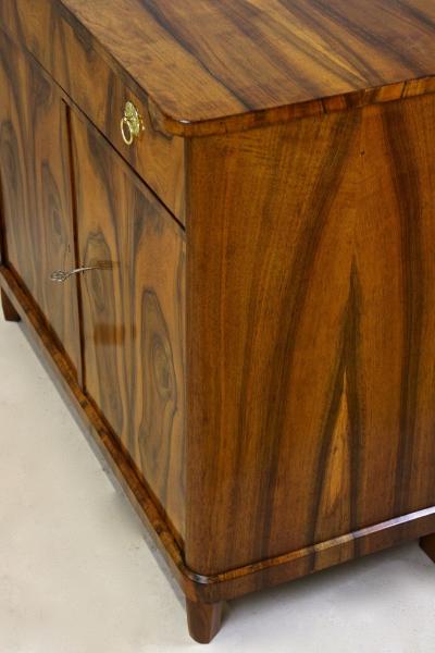 19th Century Biedermeier Walnut Commode Trumeau Dresser Austria circa 1840