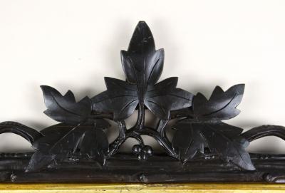 19th Century Black Forest Rustic Mirror Handcarved Germany ca 1870