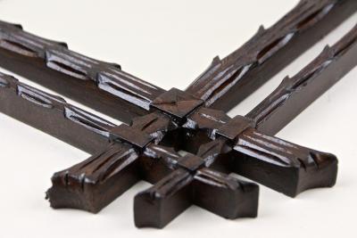 19th Century Black Forest Rustic Wall Mirror Handcarved Austria circa 1870