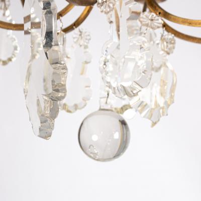 19th Century Brass Chandelier