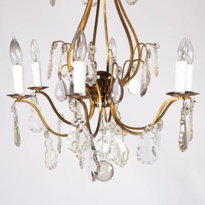 19th Century Brass Chandelier