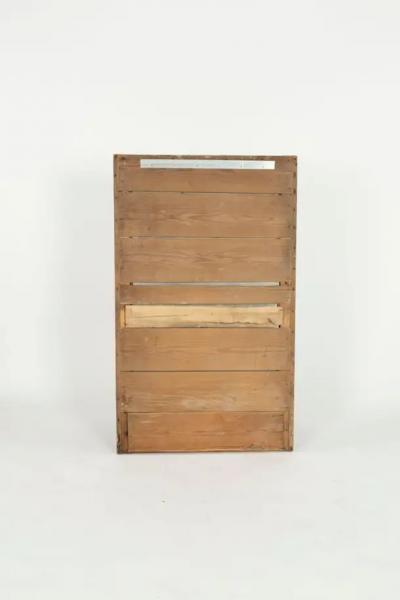 19th Century Brass Reeded Mirror