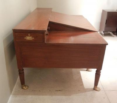 19th Century British Colonial Anglo Indian Architects Desk