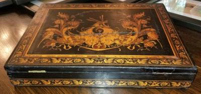 19th Century British Tunbridge Ware Lap Desk