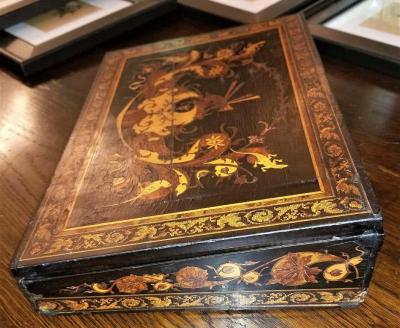 19th Century British Tunbridge Ware Lap Desk