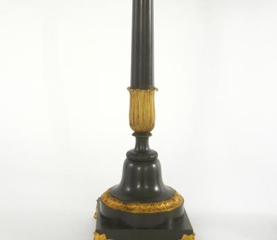 19th Century Bronze Torchiers Candelabras a Pair