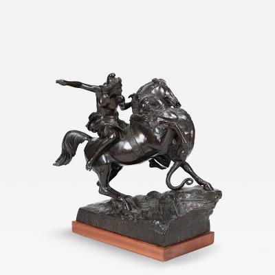 19th Century Bronze of Amazone zu Pferde