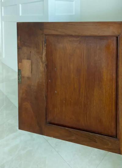 19th Century Carved Anglo Indian Tiered Carved Buffet in Mahogany and Ebony