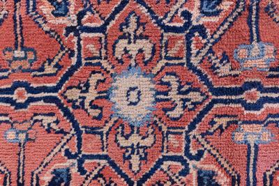 19th Century Central Asian Khotan Samarkand Handwoven Wool Carpet