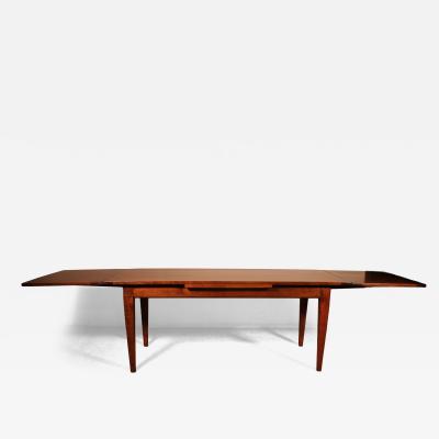 19th Century Cherry Wood Extending Table