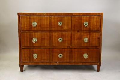 19th Century Cherrywood Biedermeier Chest Of Drawers Buffet Austria ca 1830