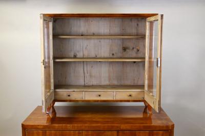 19th Century Cherrywood Biedermeier Chest Of Drawers Buffet Austria ca 1830
