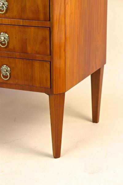 19th Century Cherrywood Chest Of Drawers Biedermeier Period Austria ca 1830