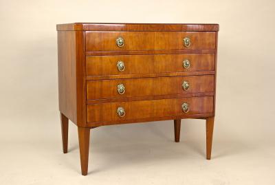 19th Century Cherrywood Chest Of Drawers Biedermeier Period Austria ca 1830