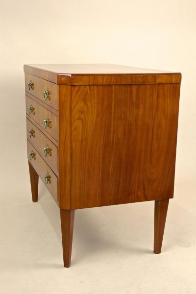 19th Century Cherrywood Chest Of Drawers Biedermeier Period Austria ca 1830