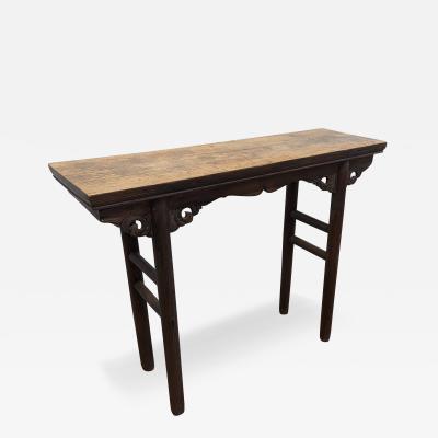 19th Century Chinese Altar Table Rustic