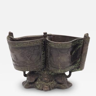 19th Century Chinese Bronze Censer circa 1880