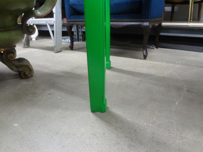 19th Century Chinese Lacquered Console with Travertine Top