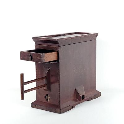 19th Century Chinese Tinkerwork Box with Bellows circa 1850