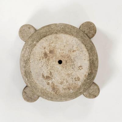 19th Century Chiseled French Stone Mortar