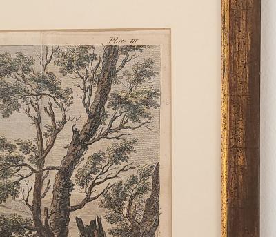 19th Century Colored Engraving of Split Croatia 