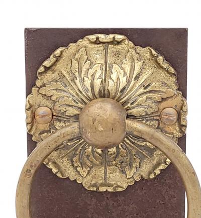 19th Century Continental Door Knocker on Later Stand