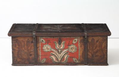 19th Century Dutch Traveling Trunk