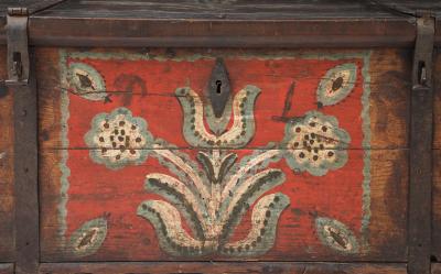 19th Century Dutch Traveling Trunk