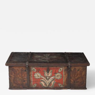 19th Century Dutch Traveling Trunk