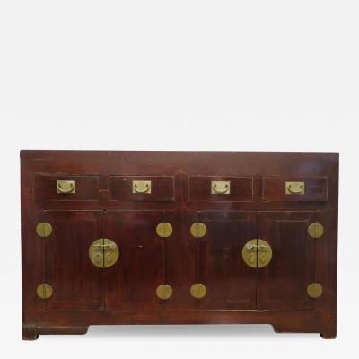 19th Century Elm Wood Sideboard